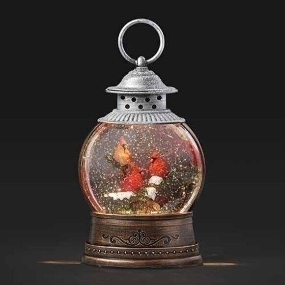 Snowglobe with Cardinals